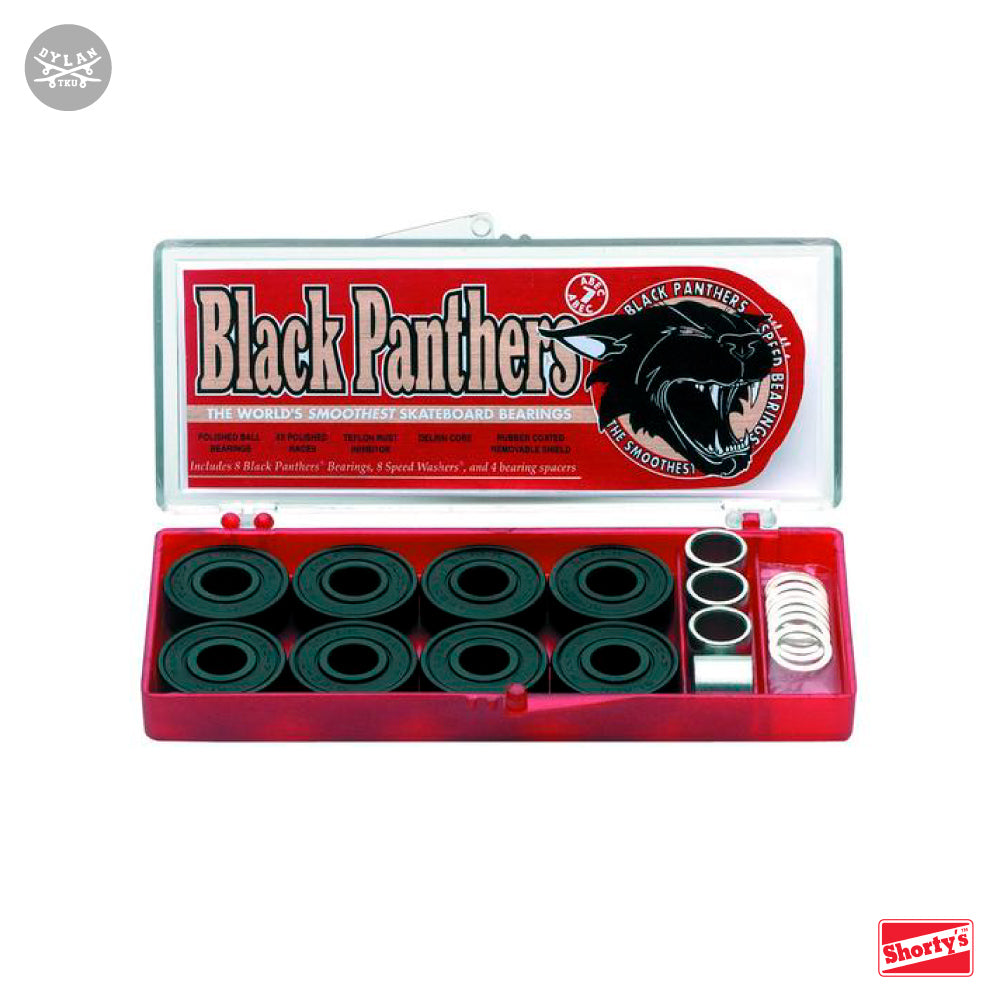 Shortys Black Panthers Abec 7 laakerit